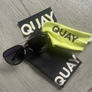 QUAY ALL IN POLARIZED SUNGLASSES NEW